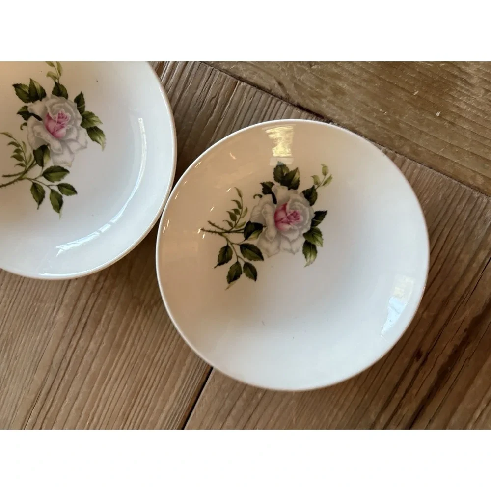 Set Of 4 CROOKSVILLE DELMAR MARIE QUEEN ROSE USA 5.5